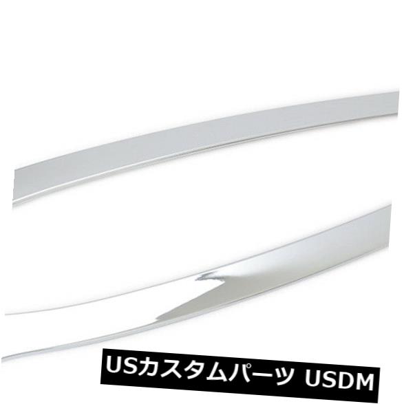 アイライン 日産ローグXトレイルT32 2014-2016フロントヘッドライトランプまぶたカバートリム For Nissan Rogue X-trail T32 2014-2016 Front Headlight Lamp Eyelids Cover Trim 【並行輸入品】