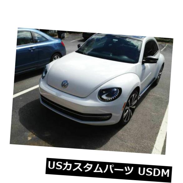 アイライン ペイントされた怒っているタイプのヘッドライトは、2011年から2016年までのVWビートルのアイリス眉を眉毛にします PAINTED ANGRY TYPE HEADLIGHT BROWS EYELIDS EYEBROWS FOR VW BEETLE 2011-2016 【並行輸入品】