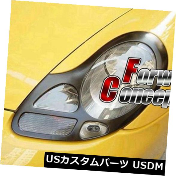 アイライン 1997?2004年986 996 911ボクスターヘッドライトカバーアイリストリム1ペア FOR 1997-2004 986 996 911 BOXSTER HEADLIGHTS COVERS EYELIDS TRIMS 1 pair 【並行輸入品】