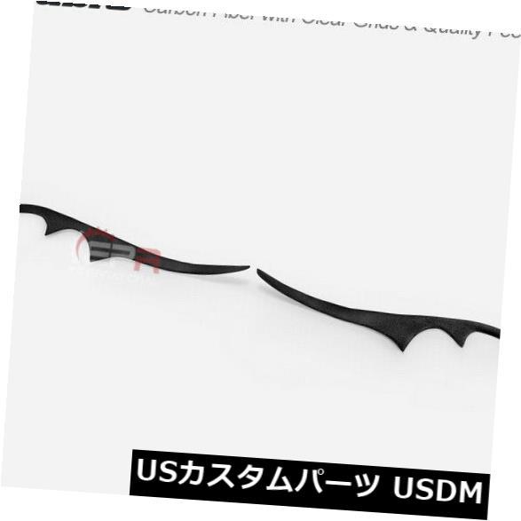 アイライン 07-08スバルレガシィ用ヘッドライトカーボンファイバー眉毛まぶたカバーキット2ピース Headlight Carbon Fiber Eyebrows Eyelids Cover Kits 2pcs For 07-08 Subaru Legacy 【並行輸入品】