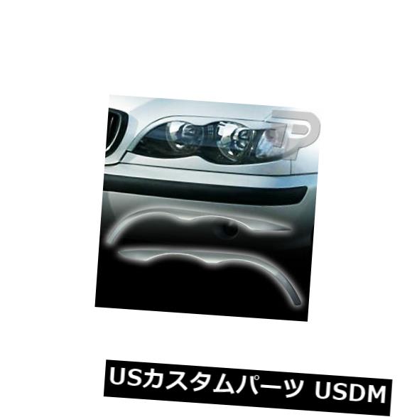 アイライン BMW E46 4DヘッドライトEYEBROWS EYELIDS LCI FACELIFT 02-05 NEWに塗装済み PAINTED For BMW E46 4D HEADLIGHT EYEBROWS EYELIDS LCI FACELIFT 02-05 NEW 【並行輸入品】