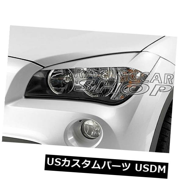 車用品 バイク用品 Bmw 車用品 パーツ 外装 エアロパーツ ヘッドライトカバー アイライン 外装 エアロパーツ 送料無料 新品 1pair ヘッドライトカバー アイライン E84 アイライン Bmw X1 E84 09 16 1pair 36ef用未塗装ヘッドライトまぶた用アイライン
