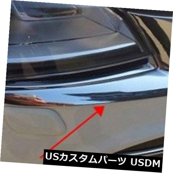アイライン Ford Kuga Escape 2012-2015 Chromeフロントヘッドライトランプまぶたカバートリム For Ford Kuga Escape 2012-2015 Chrome Front Headlight Lamp Eyelid Cover Trim 【並行輸入品】