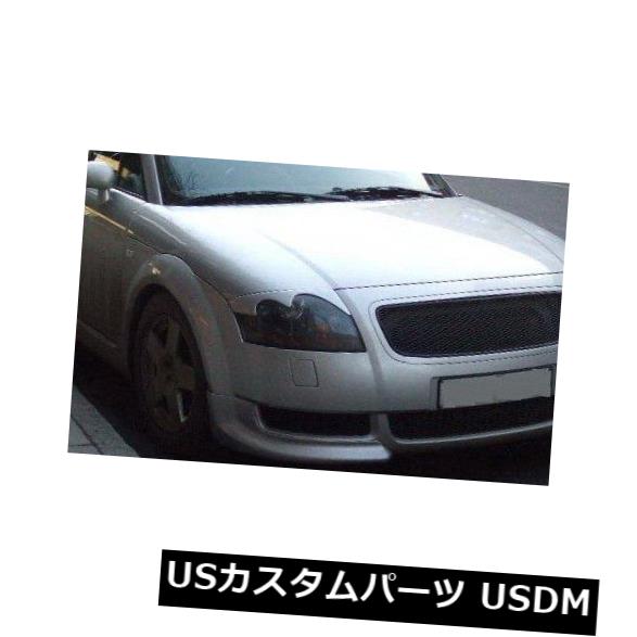 アイライン アウディTT MK1 00-06（タイプ8N）カーボンファイバー用ヘッドライトアイブロウまぶた Headlight Eyebrow Eyelid For Audi TT MK1 00-06 (Type 8N) Carbon Fiber 【並行輸入品】