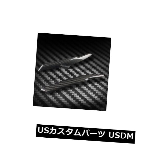 アイライン VWパサートB6 3C 2005-10炭素繊維まぶた眉毛ヘッドライト成形トリム For VW Passat B6 3C 2005-10 Carbon Fiber Eyelid Eyebrows Headlight Molding Trim 【並行輸入品】