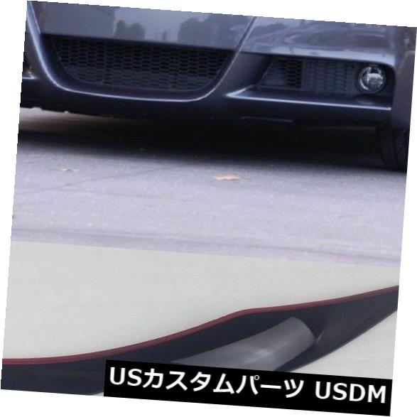 アイライン BMW E90 e91ワゴンセダンABS EYELIDS EYEBROW COVERの塗装ブラック+レッドライン Painted Black +Red line for BMW E90 e91 Wagon SEDAN ABS EYELIDS EYEBROW COVER 【並行輸入品】