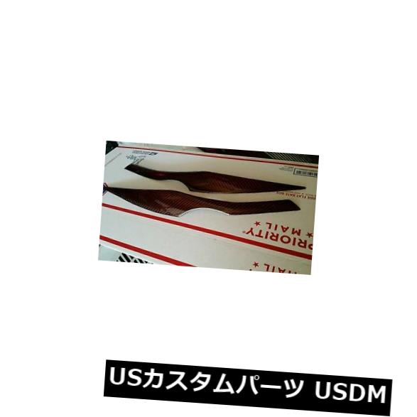 アイライン カーボンファイバー/ケブラーハイブリッドまぶたBMW E90 4Dr。 04-08赤 Carbon Fiber/ kevlar hybrid Eyelids BMW E90 4Dr. 04-08 Red 【並行輸入品】
