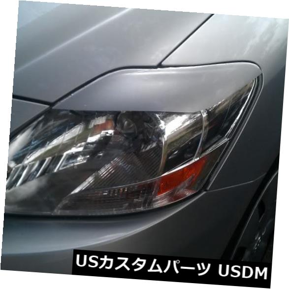 アイライン トヨタヤリスセダンシルバーヘッドライトまぶた-カット済み車両グラフィックオーバーレイ Toyota Yaris sedan Silver headlight eyelids -Pre-cut vehicle graphic overlays 【並行輸入品】