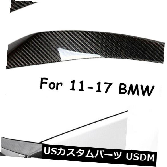 アイライン 2011-17 BMW F10 M5 5シリーズカーボンファイバーステッカー車のヘッドライトカバー眉毛 For 2011-17 BMW F10 M5 5 Series Carbon Fiber Sticker Car Headlight Cover Eyebrow 【並行輸入品】