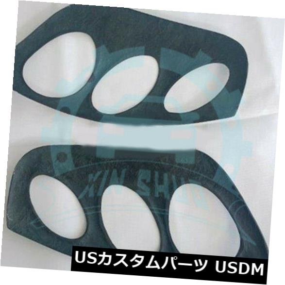 アイライン トヨタスープラJza80 1993-1998ヘッドライトカバーまぶたトリムQn7 For Toyota Supra Jza80 1993-1998 Headlights Covers Eyelids Trims Qn7 【並行輸入品】
