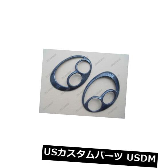 アイライン 2002-2003スバルインプレッサWRXのカーボンファイバーヘッドライト眉毛まぶたカバー Carbon Fiber Headlight Eyebrows Eyelids Covers for 2002-2003 Subaru Impreza WRX 【並行輸入品】