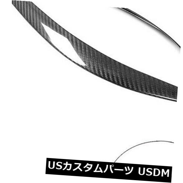 アイライン 新しい2x車のヘッドライトのまぶたのステッカー炭素繊維のトリムはインフィニティQ50 2014-19に適合 New 2x Car Headlight Eyelid Sticker Carbon Fiber Trim Fits Infiniti Q50 2014-19 【並行輸入品】
