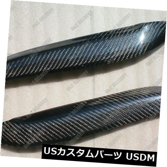 アイライン 1996-1999トヨタスターレットEP91グランザ用カーボンファイバーヘッドライト眉毛まぶた Carbon Fiber Headlight Eyebrows Eyelids for 1996-1999 Toyota Starlet EP91 Glanza 【並行輸入品】