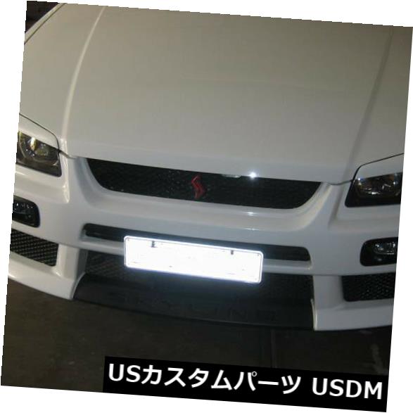 アイライン 日産スカイラインR34 GTR GTTの2個FRPフロントヘッドライト眉毛まぶた延長 2Pcs FRP Front Headlight Eyebrow Eyelid Extension For Nissan Skyline R34 GTR GTT 【並行輸入品】