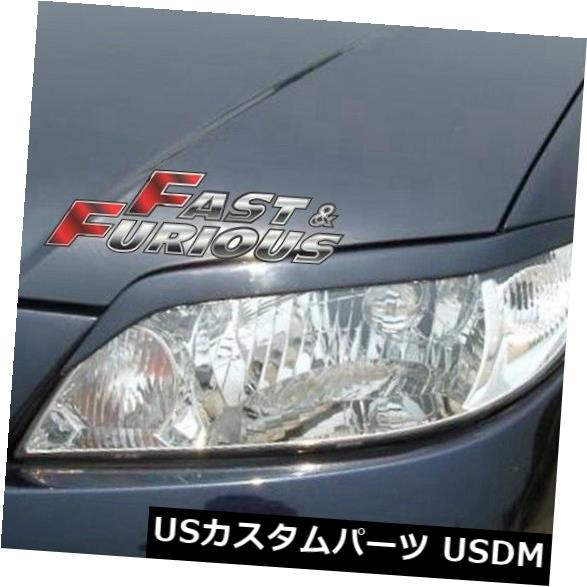アイライン 2001-2003マツダプロテジ323 JDMスポーツヘッドライトアイブロウアイリス用 FOR 2001-2003 MAZDA PROTEGE 323 JDM SPORT HEADLIGHTS EYEBROW EYELIDS 【並行輸入品】