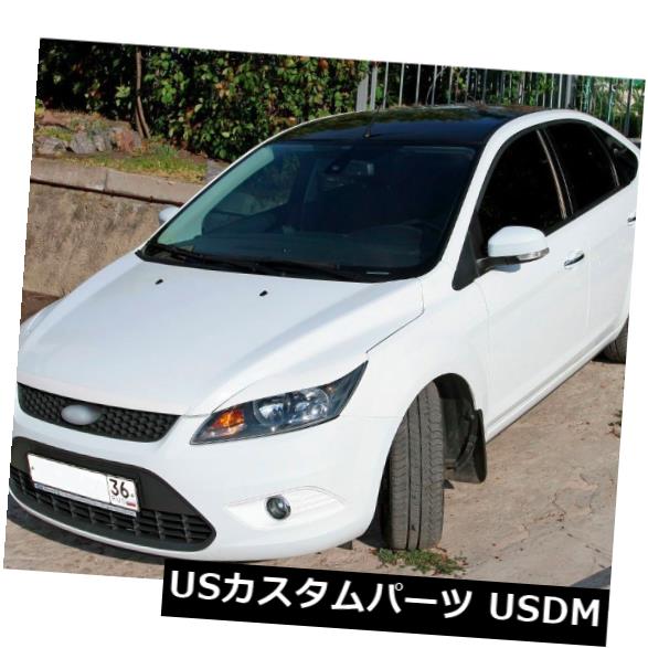アイライン Ford Focus 2 II 2008 2009 2010 2011フロントまぶた眉毛ヘッドライトカバー For Ford Focus 2 II 2008 2009 2010 2011 Front Eyelids Eyebrows Headlight Covers 【並行輸入品】 28,028円