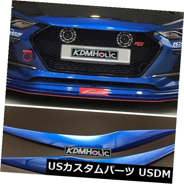 アイライン ヘッドライトアイラインアイリッドキットUNPAINTED for Hyundai Elantra（Avante）AD 2017-2018 Headlight Eyeline Eyelid Kit UNPAINTED for Hyundai Elantra (Avante) AD 2017-2018 【並行輸入品】