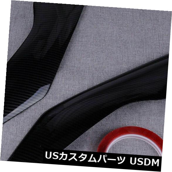 アイライン カーボンファイバーテクスチャフロントヘッドライト眉毛まぶたカバーフォードフォーカスのトリム Carbon Fiber Texture Front Headlight Eyebrows Eyelids Cover Trim for Ford Focus 【並行輸入品】 28,028円