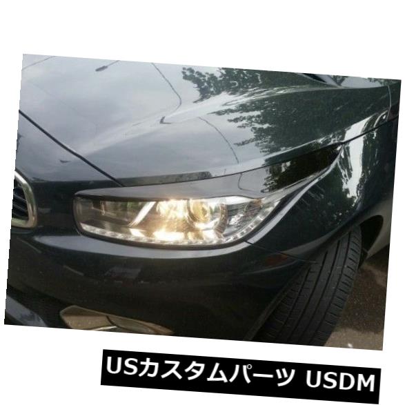 アイライン KIA CEED Cee？d 2012 2013-2017 2018フロントまぶた眉毛ヘッドライトカバー For KIA CEED Cee’d 2012 2013 - 2017 2018 Front Eyelids Eyebrows Headlight Covers 【並行輸入品】