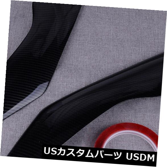 アイライン カーボンファイバーフロントまぶた眉毛ヘッドライトカバーフォードフォーカス2009-11に適合 Carbon Fiber Front Eyelids Eyebrows Headlights Covers Fit for Ford Focus 2009-11 【並行輸入品】