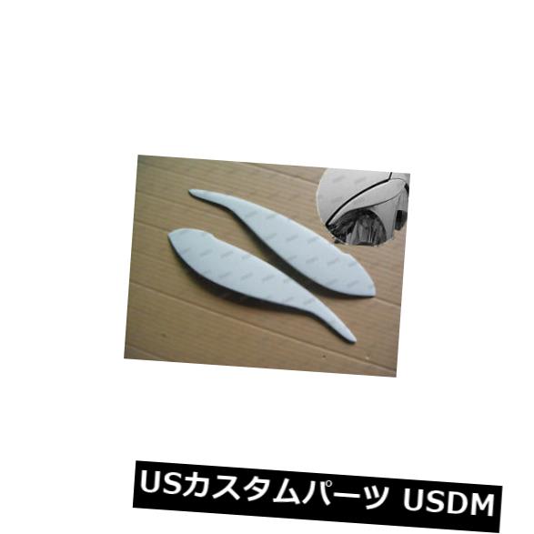 アイライン 1998-2005トヨタヴィッツエコーヤリス5Dハッチのヘッドライト眉毛まぶたカバー Headlight Eyebrows Eyelids Covers for 1998-2005 Toyota Vitz Echo Yaris 5D Hatch 【並行輸入品】