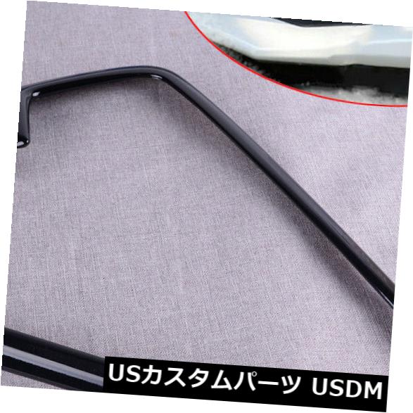 アイライン ホンダシビック2019 2020の2 xグロスフロントフォグライトランプカバートリムまぶたフィット 2x Gloss Front Fog Light Lamp Cover Trim Eyelid Fit For Honda Civic 2019 2020 【並行輸入品】