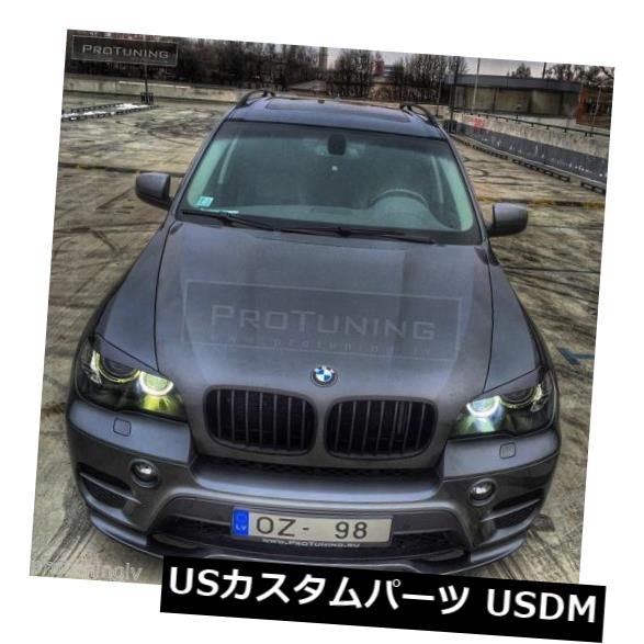 アイライン BMW X5 E70眉毛用まぶたヘッドライト用眉毛ふたマスクlci m x5m For BMW X5 E70 Eyebrows Eyelids For headlight Eye brow lid mask lci m x5m 【並行輸入品】