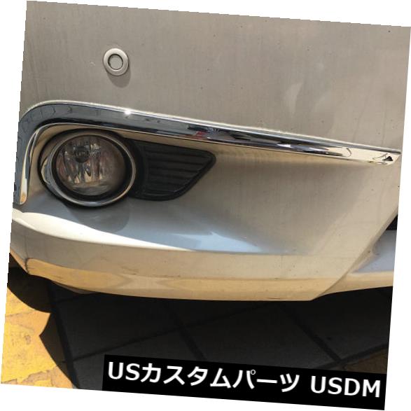 アイライン トヨタシエナ2011-2015のためのABSクロム前部フォグランプのまぶたカバートリム2pcs ABS Chrome Front Fog Light Eyelid Cover Trim 2pcs For Toyota Sienna 2011-2015 【並行輸入品】