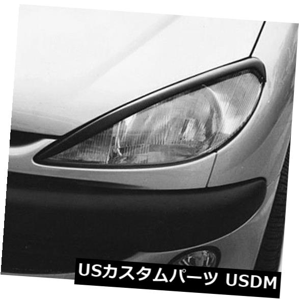 アイライン プジョー206ヘッドライトアイブロウアイリッドトリムABSプラスチック PEUGEOT 206 HEADLIGHTS EYEBROWS EYELIDS TRIM ABS PLASTIC 【並行輸入品】