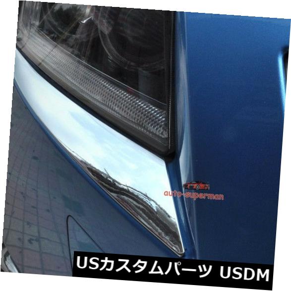 アイライン シェビークルーズ2009 2010 2011 2012 2013 2014のクロムヘッドライトまぶたトリムライン Chrome Head light Eyelid trim line FOR Chevy Cruze 2009 2010 2011 2012 2013 2014 【並行輸入品】