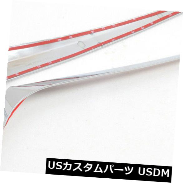 アイライン シボレーTRAXトラッカー2013-16のためのクロム前部ヘッドライトの眉毛のまぶたカバー Chrome Front Headlight Eyebrow Eyelid Cover For Chevrolet TRAX Tracker 2013-16 【並行輸入品】 29,029円