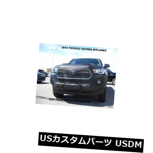新品 Lebraフロントエンドマスクカバーブラジャーフィット2016-2020トヨタタコマフレア16-20 Lebra Front End Mask Cover Bra Fits 2016-2020 TOYOTA Tacoma With Flares 16-20 【並行輸入品】