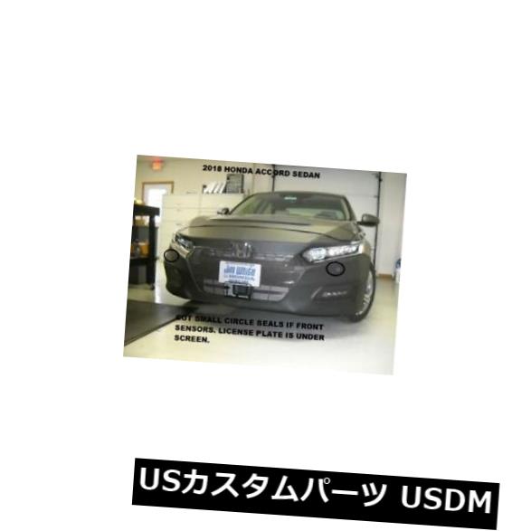 新品 レブラフロントエンドマスクカバーブラジャーに適合ホンダアコードセダン2018年-2019年18 19 Lebra Front End Mask Cover Bra Fits Honda Accord Sedan 2018-2019 18 19 【並行輸入品】