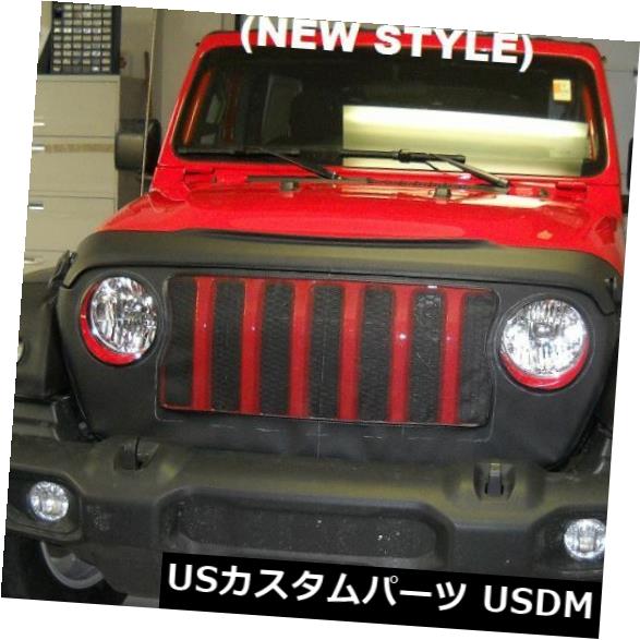 新品 レブラフロントエンドマスクカバーブラジャー2018-2020に適合ジープラングラーJL新しいスタイル18-20 Lebra Front End Mask Cover Bra Fits 2018-2020 JEEP Wrangler JL New Style 18-20 【並行輸入品】