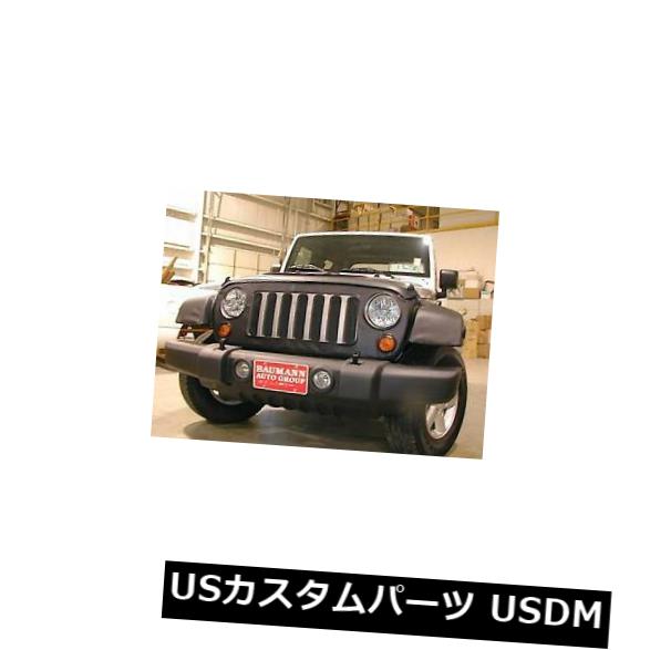 新品 レブラフロントエンドマスクカバーブラジャーフィット2007-2018ジープラングラーオールドボディスタイルJK Lebra Front End Mask Cover Bra Fits 2007-2018 JEEP Wrangler old body style JK 【並行輸入品】｜カスタムパーツ WORLD倉庫