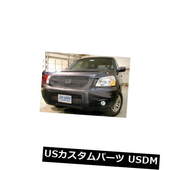 新品 レブラフロントエンドマスクブラカバーフィット：ホンダパイロット2003-2005 W /ロワートリムPKG Lebra Front End Mask Bra Cover Fits: HONDA Pilot 2003-2005 W/Lower Trim PKG 【並行輸入品】