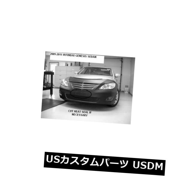 新品 レブラフロントエンドマスクカバーブラジャー2009-2011ヒュンダイジェネシスセダンに適合 Lebra Front End Mask Cover Bra Fits 2009-2011 Hyundai Genesis Sedan 【並行輸入品】