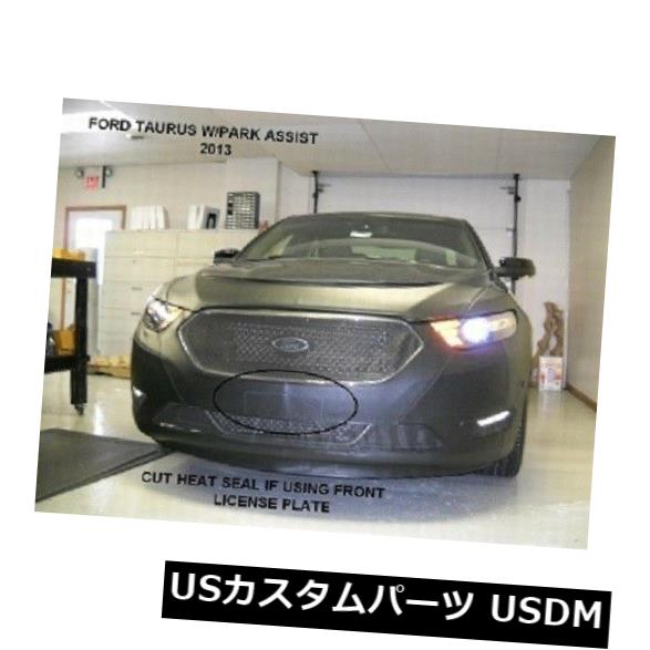 新品 Lebra Front End Mask Cover Bra Fits FORD TAURUS & SHO w/ Park Assist 2013-2019 【並行輸入品】