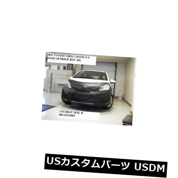 新品 Lebra Front End Mask Cover Bra Fits TOYOTA Yaris 2012 2013 2014 12 13 14 3dr&amp;5dr 【並行輸入品】｜カスタムパーツ WORLD倉庫