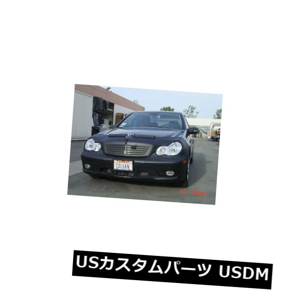 新品 コルガンCFフロントエンドマスクブラ2個。 ライセンス付きメルセデスベンツC230 2006-2007に適合 Colgan CF Front End Mask Bra 2pc. Fits Mercedes-Benz C230 2006-2007 With Licen 【並行輸入品】