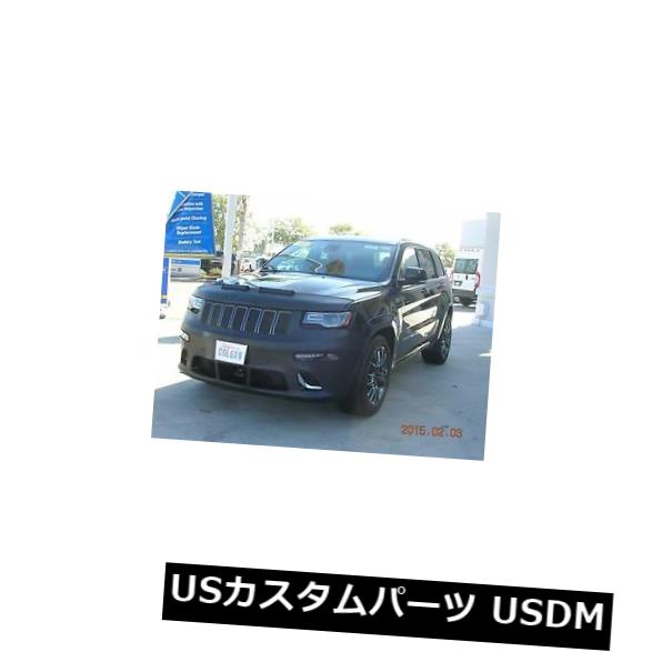 新品 コルガンフロントエンドマスクブラ2個。 Jeep Grand Cherokee SRT 2014-2015 W / Licenseに適合 Colgan Front End Mask Bra 2pc. Fits Jeep Grand Cherokee SRT 2014-2015 W/ License画像