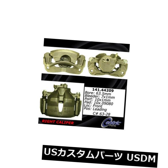 ブレーキキャリパー セントリックパーツ142.44209パッド付きフロントライトリビルドブレーキキャリパー Centric Parts 142.44209 Front Right Rebuilt Brake Caliper With Pad 【並行輸入品】
