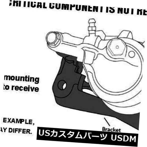 ブレーキキャリパー ディスクブレーキキャリパープレミア mセミロードキャリパーハウジングおよびブラケットフロント左 Disc Brake Caliper-Premium Semi-Loaded Caliper Housing and Bracket Front Left 【並行輸入品】