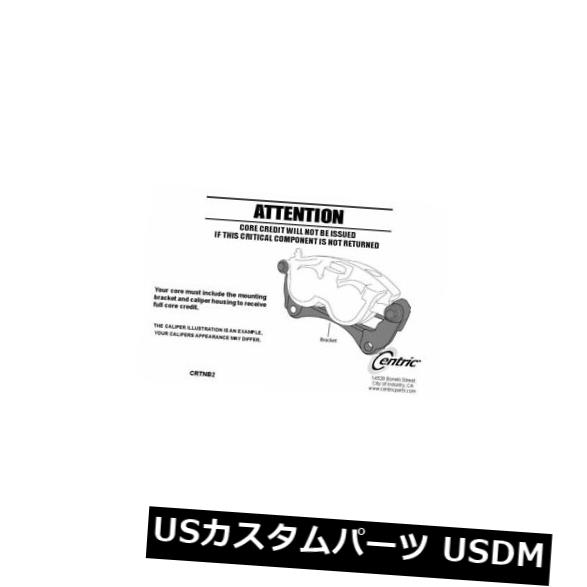ブレーキキャリパー Centric Parts 141.66515リアリアハードウェア付きブレーキキャリパー Centric Parts 141.66515 Rear Right Rebuilt Brake Caliper With Hardware 【並行輸入品】