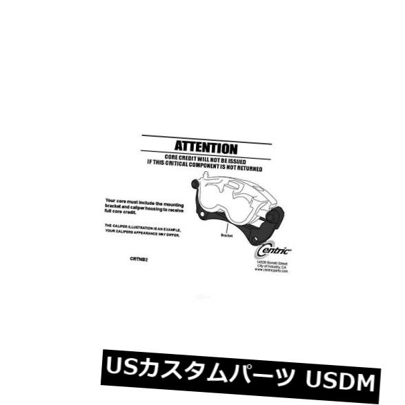 ブレーキキャリパー Centric Parts 141.67505リアリアハードウェア付きブレーキキャリパー Centric Parts 141.67505 Rear Right Rebuilt Brake Caliper With Hardware 【並行輸入品】