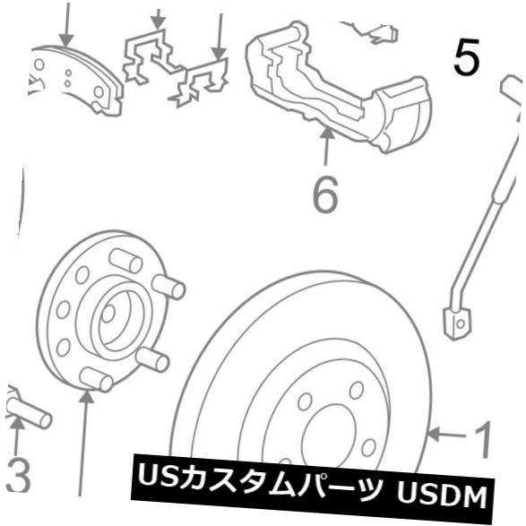ブレーキキャリパー GM OEMフロントブレーキディスクキャリパー25983763 GM OEM Front Brake-Disc Caliper 25983763 【並行輸入品】