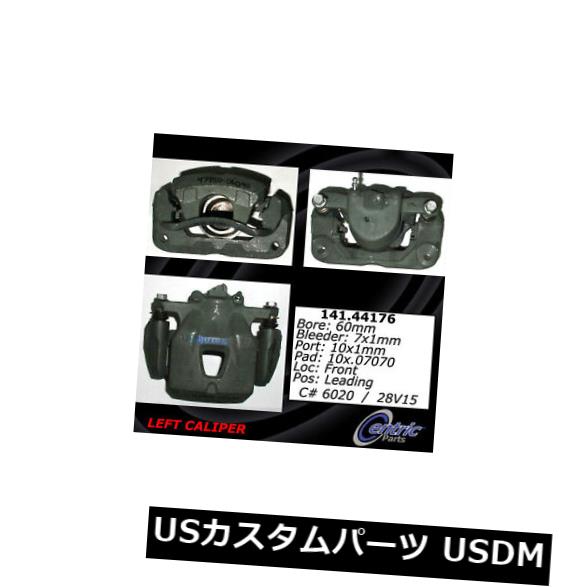 ブレーキキャリパー セントリックパーツ142.44176フロント左パッド付きブレーキキャリパーを再構築 Centric Parts 142.44176 Front Left Rebuilt Brake Caliper With Pad 【並行輸入品】