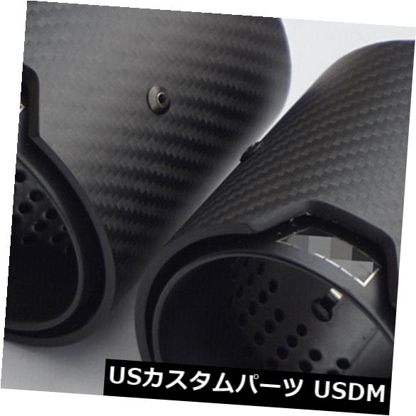マフラーカッター BMW Mパフォーマンスパイプ用2枚入63MM IN 93MM OUTマットカーボンファイバーエキゾーストヒント 2Pcs 63MM IN 93MM OUT Matte Carbon Fiber Exhaust Tips For BMW M Performance Pipe 【並行輸入品】