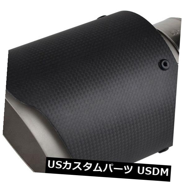 頚巻刃物 1pcs進境マフラーテールパイプチップin 63mm Out 101mm車つかい道炭素ファイバー 1pcs Modified Muffler Tail Pipe Tip In 63mm Out 101mm Car Vehicle Carbon Fiber Komma Duesseldorf De
