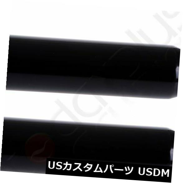 マフラーカッター ブラックステンレススチール製エキゾーストチップロールエッジ4 \
